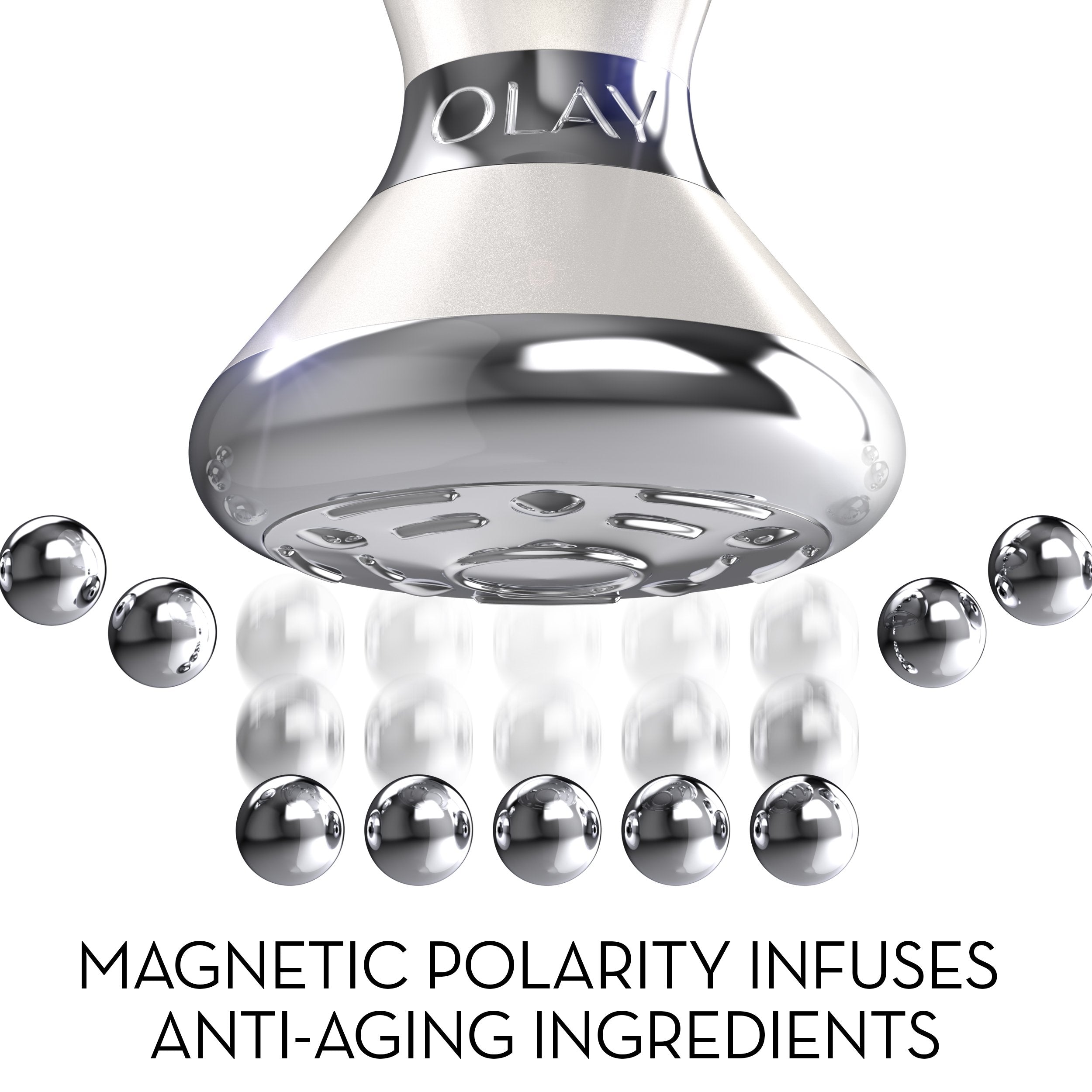 Olay Magnemasks Magnetic Infuser ready visual for deeper delivery
