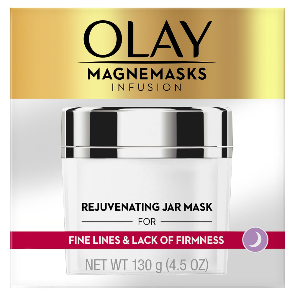 Olay Magnemasks gel texture close-up showing pentapeptide and niacinamide