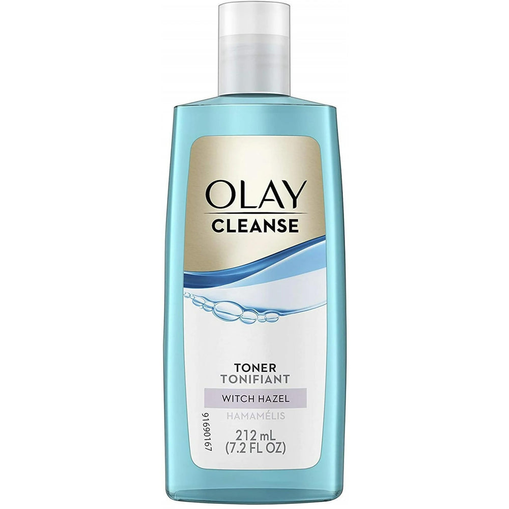 OLAY toner packaging shows the 4-pack display for the set