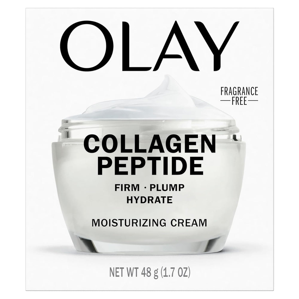 Olay Regenerist Collagen Peptide 24 close-up texture reveals smoothness and absorption.