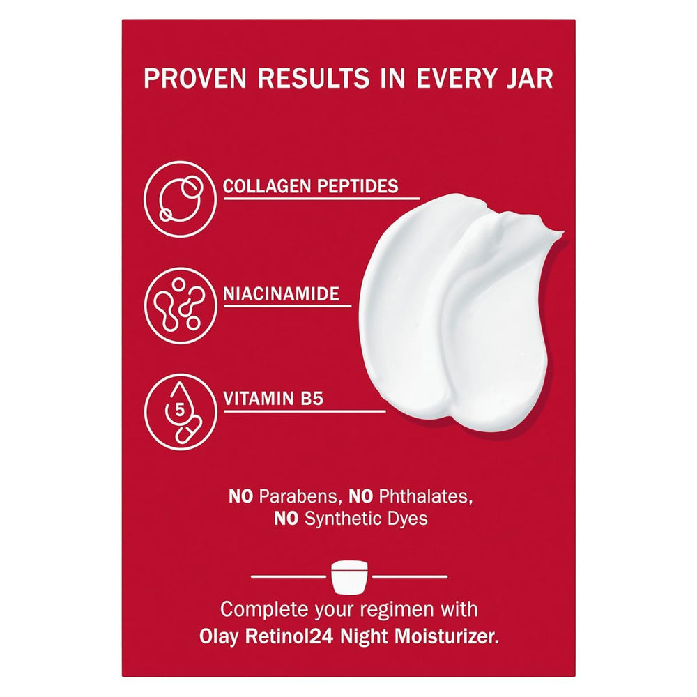 Olay Regenerist Collagen Peptide 24 near-firmness potential over time.
