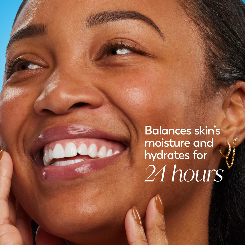 Morning and night application of Olay Regenerist Hyaluronic and Peptide 24 gel
