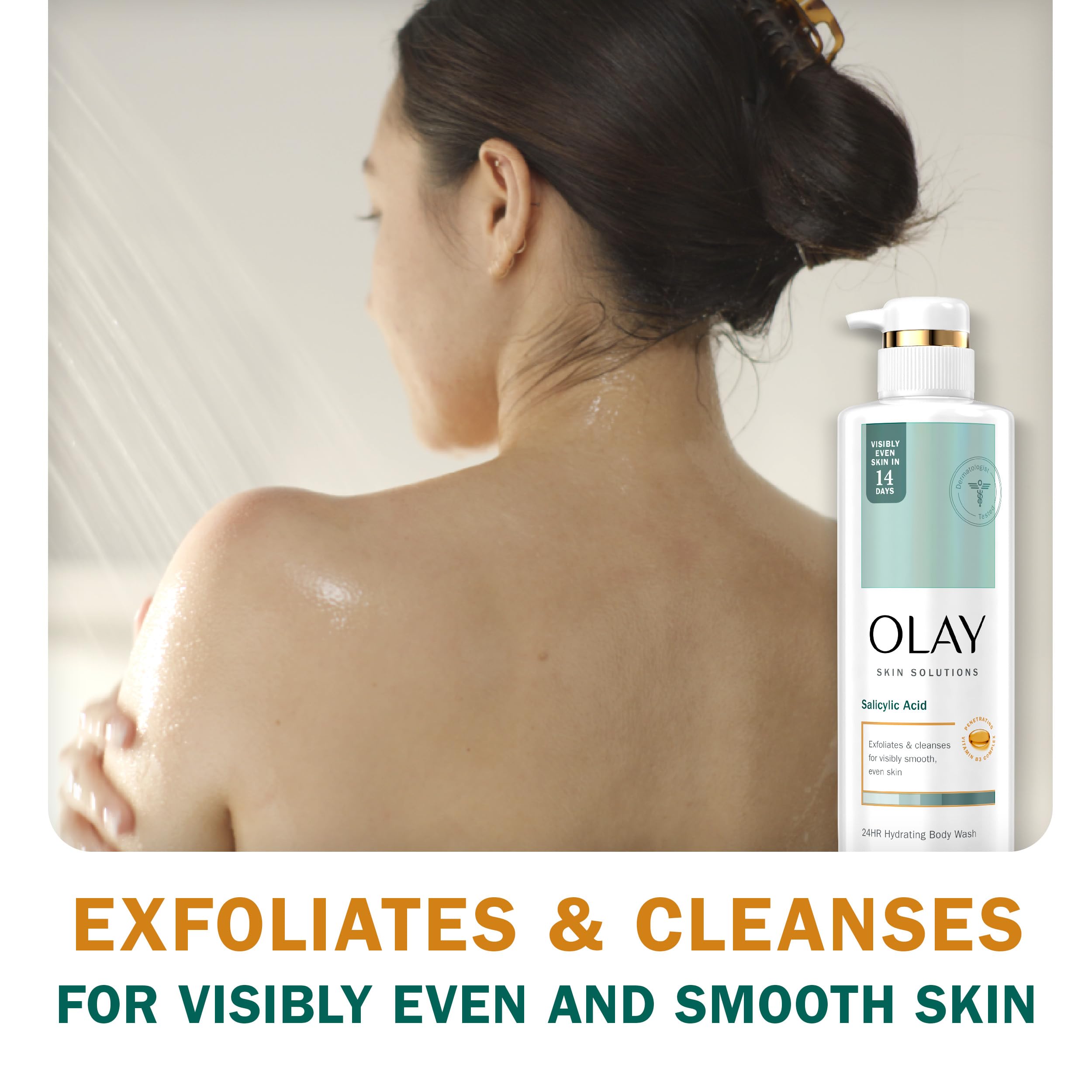 Vitamin B3 Complex on Olay Skin Solutions packaging signals nourishment.