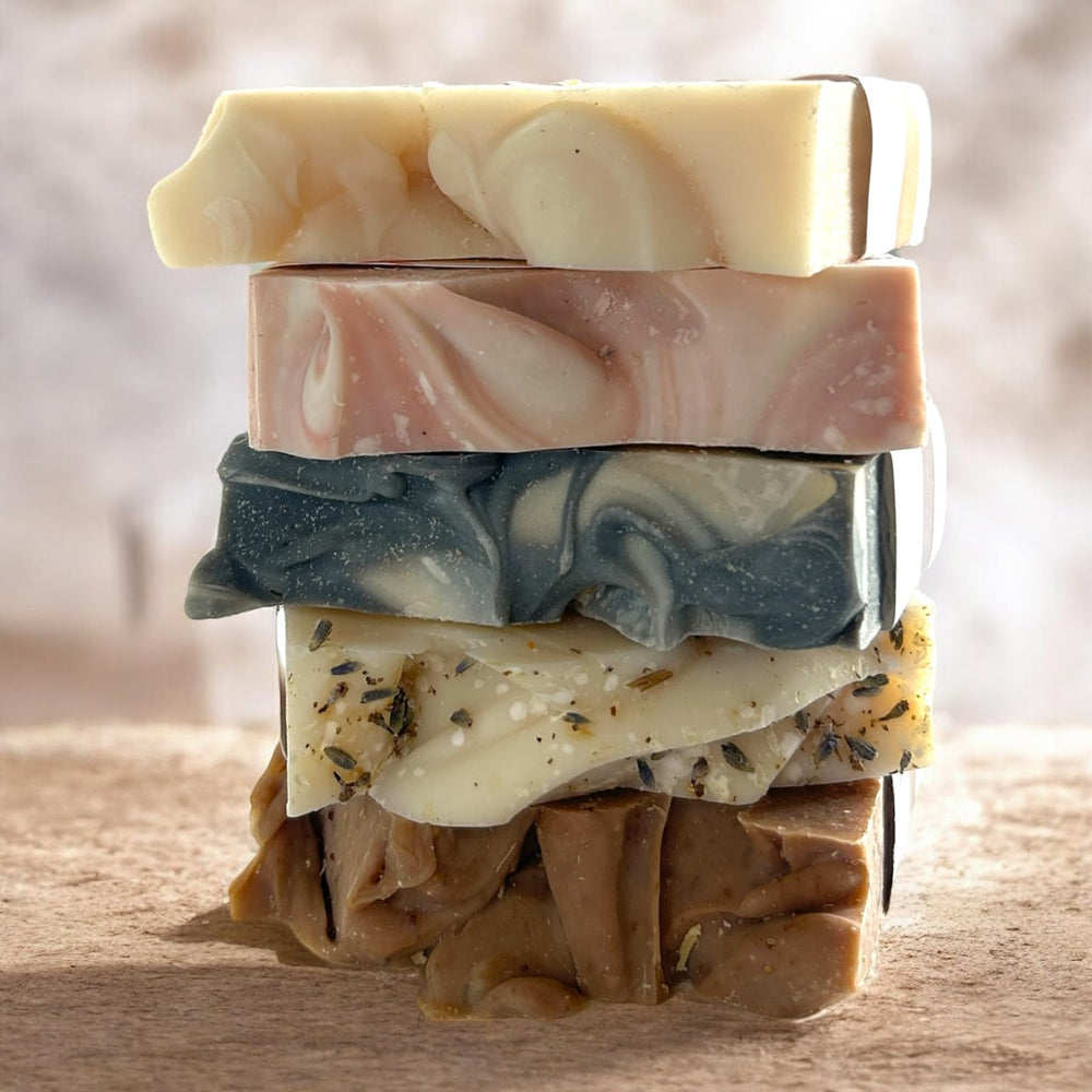 Old Soul Soap Company spearmint basil scrub bar vegan friendly claim