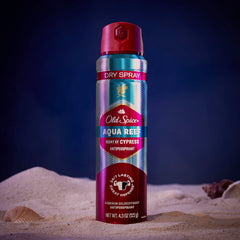 Old Spice Aqua Reef 24/7 protection for active days and sweaty commutes.