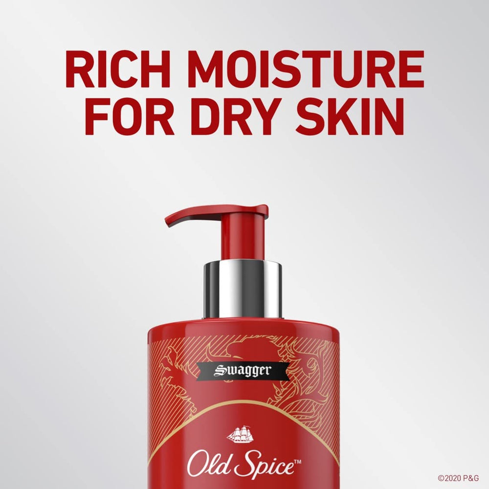 Old Spice Argon Oil infusion graphic signaling nourishing daily moisture