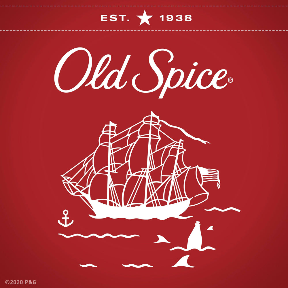 Old Spice Bearglove fits a quick shower routine