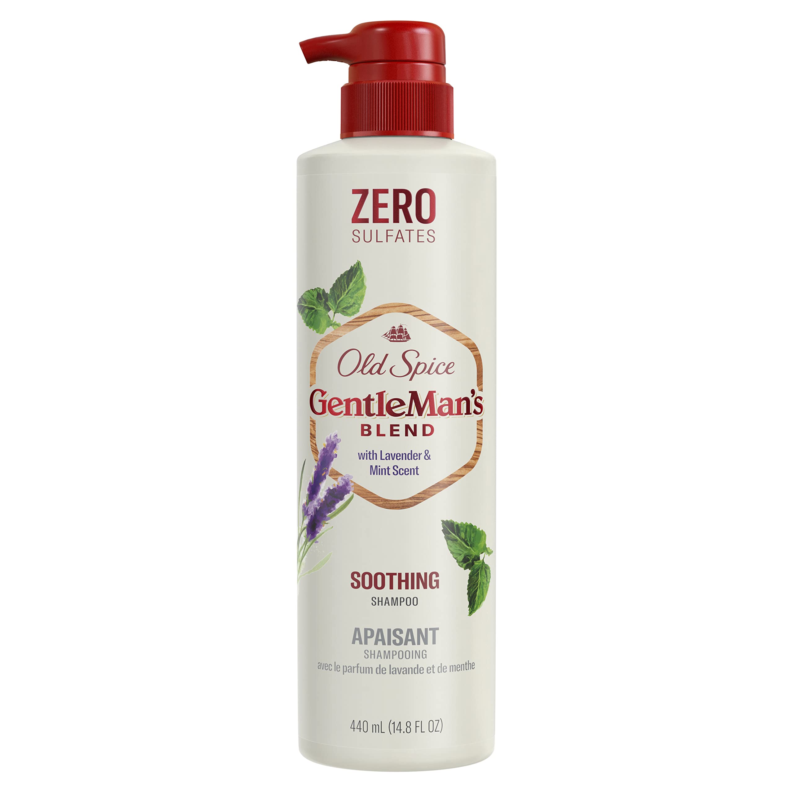 Elegant Old Spice Caseeto Gentlemans Blend bottle with lavender-mint aroma