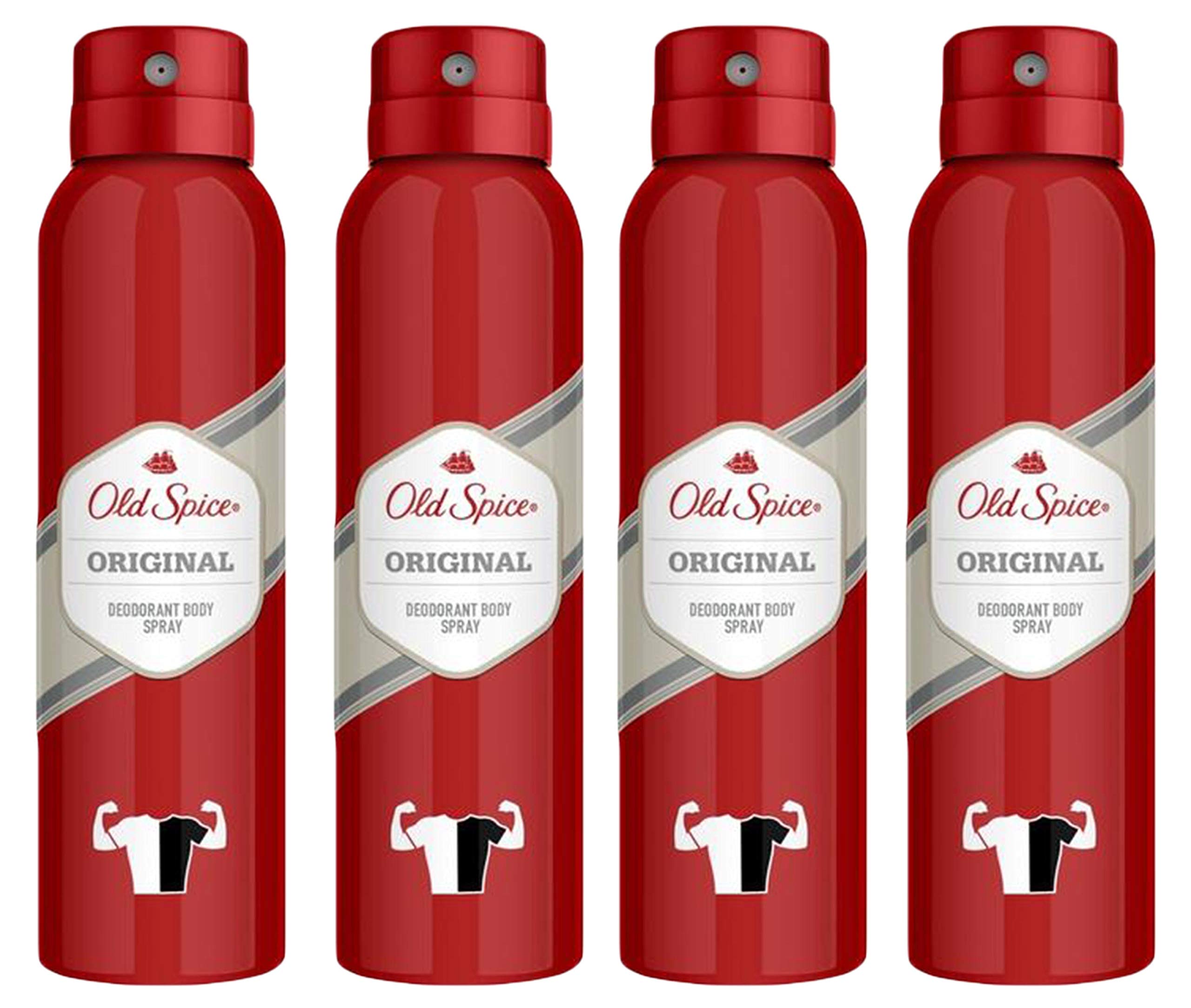 Old Spice Original Scent deodorant spray bottle for all-day freshness