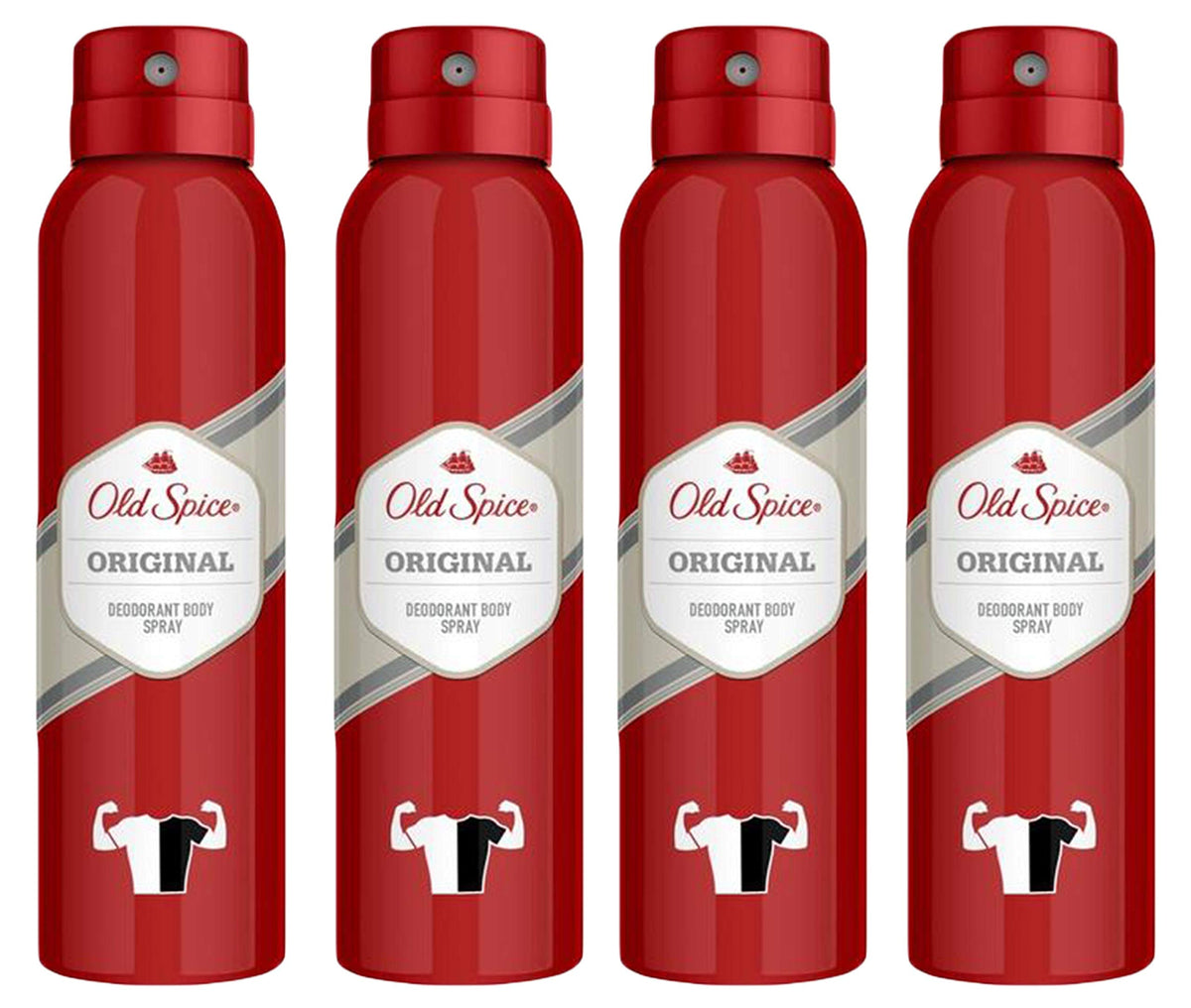 Old Spice Original Scent deodorant spray bottle for all-day freshness