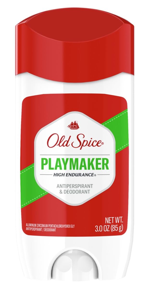 Old Spice High Endurance packaging keeps two sticks ready.