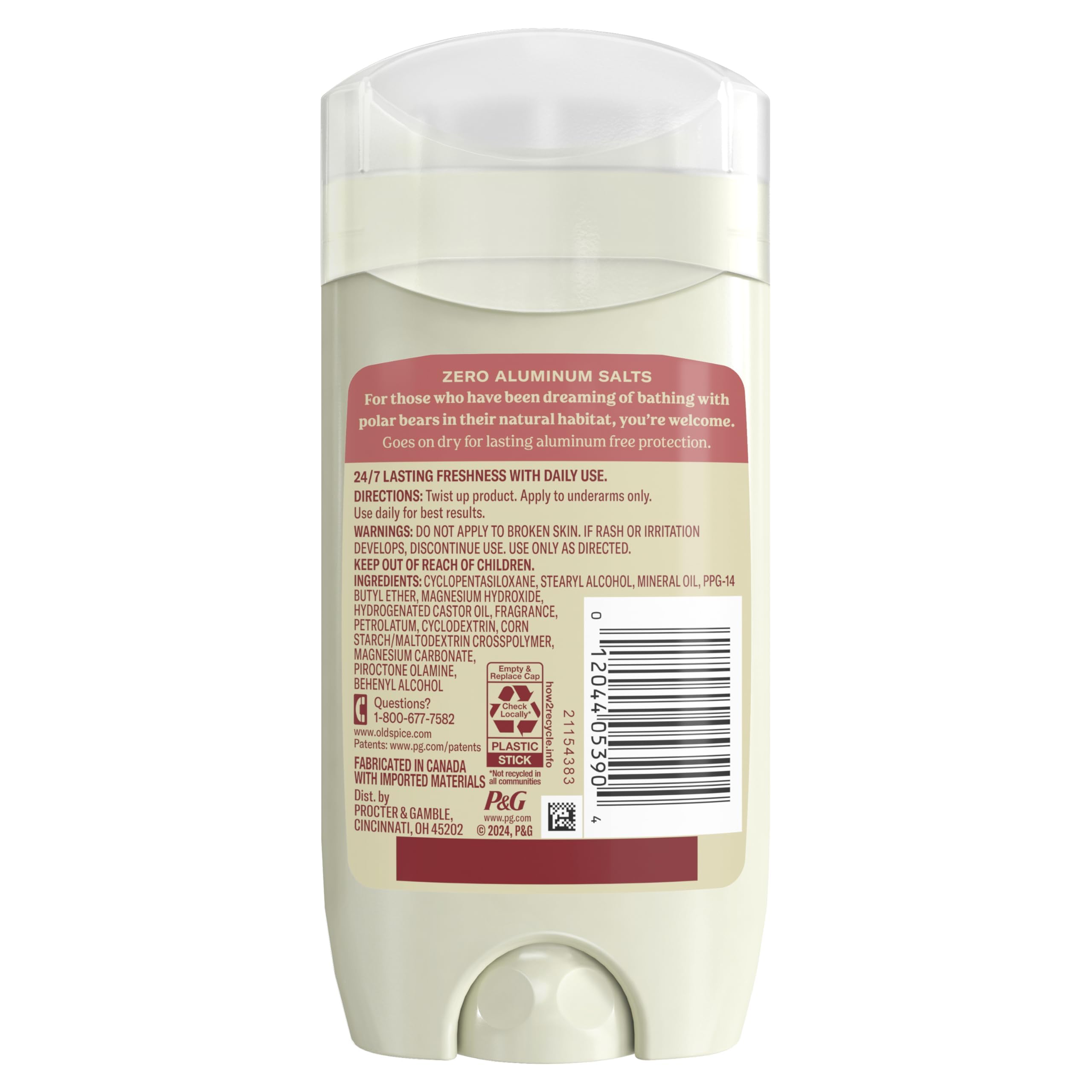 Old Spice GentleMan's packaging design, travel-friendly and easy to stash.