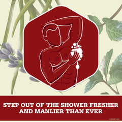 Old Spice Invigorate cooling mint scent evokes arctic freshness during shower.