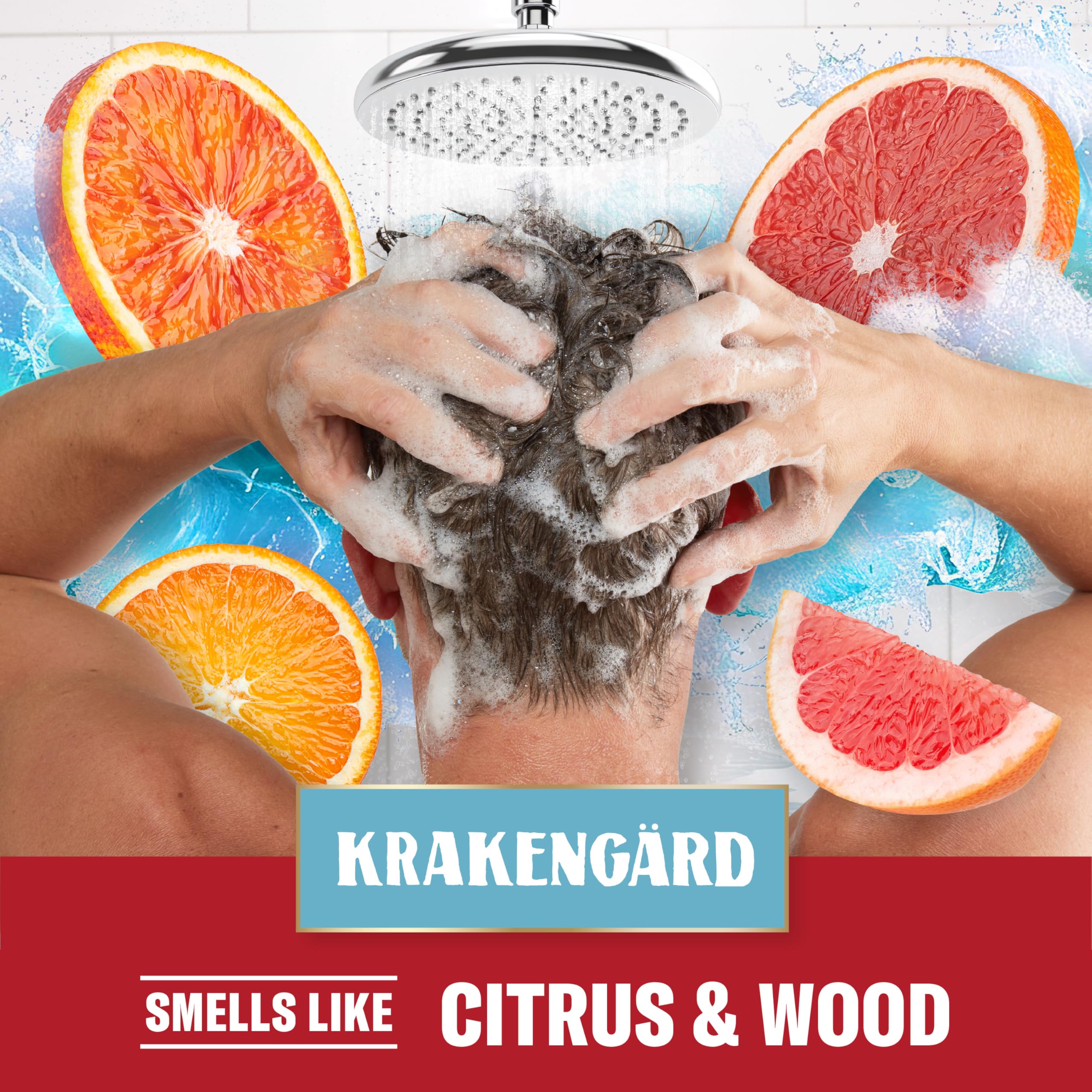 Old Spice Krakengard barbershop scent note aroma cues.