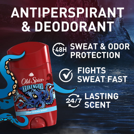 Old Spice Krakengard six-pack offers all-day protection and consistent fragrance