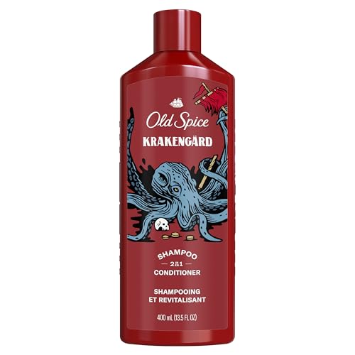 Old Spice Krakengard men usage routine in shower.