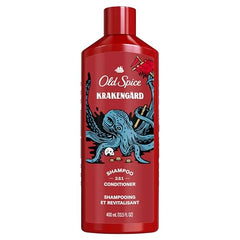 Old Spice Krakengard men usage routine in shower.