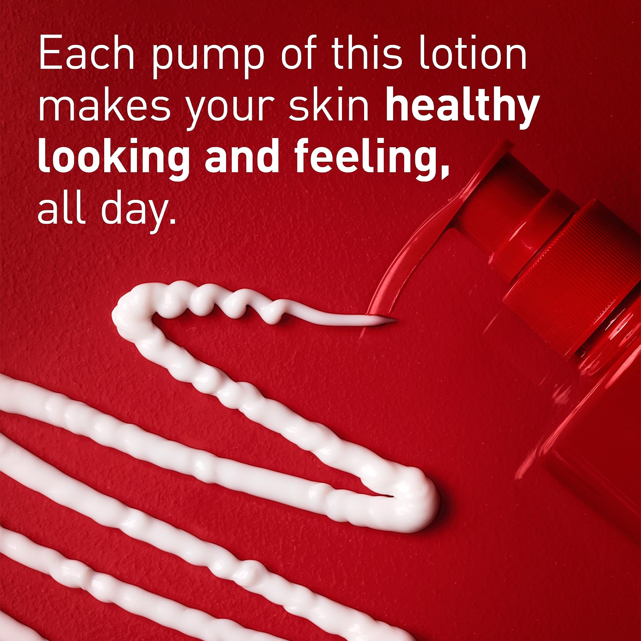 Old Spice Daily Hydration lotion applied to skin for rapid moisture.