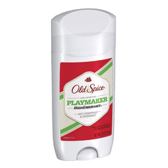 Old Spice manly fragrance profile highlighting the Playmaker scent.