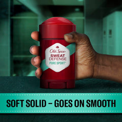 Old Spice Pure Sport soft solid ideal for gym and commute routines.