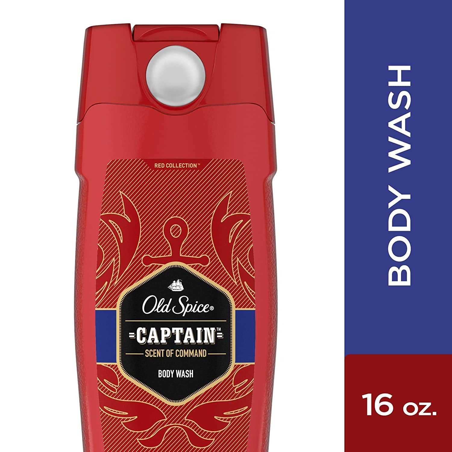 Old Spice Red Collection packaging box for travel and home