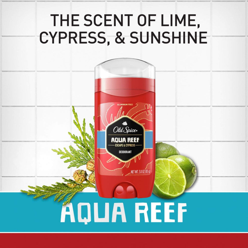 Deodorant base turn mechanism on Old Spice Red Zone stick