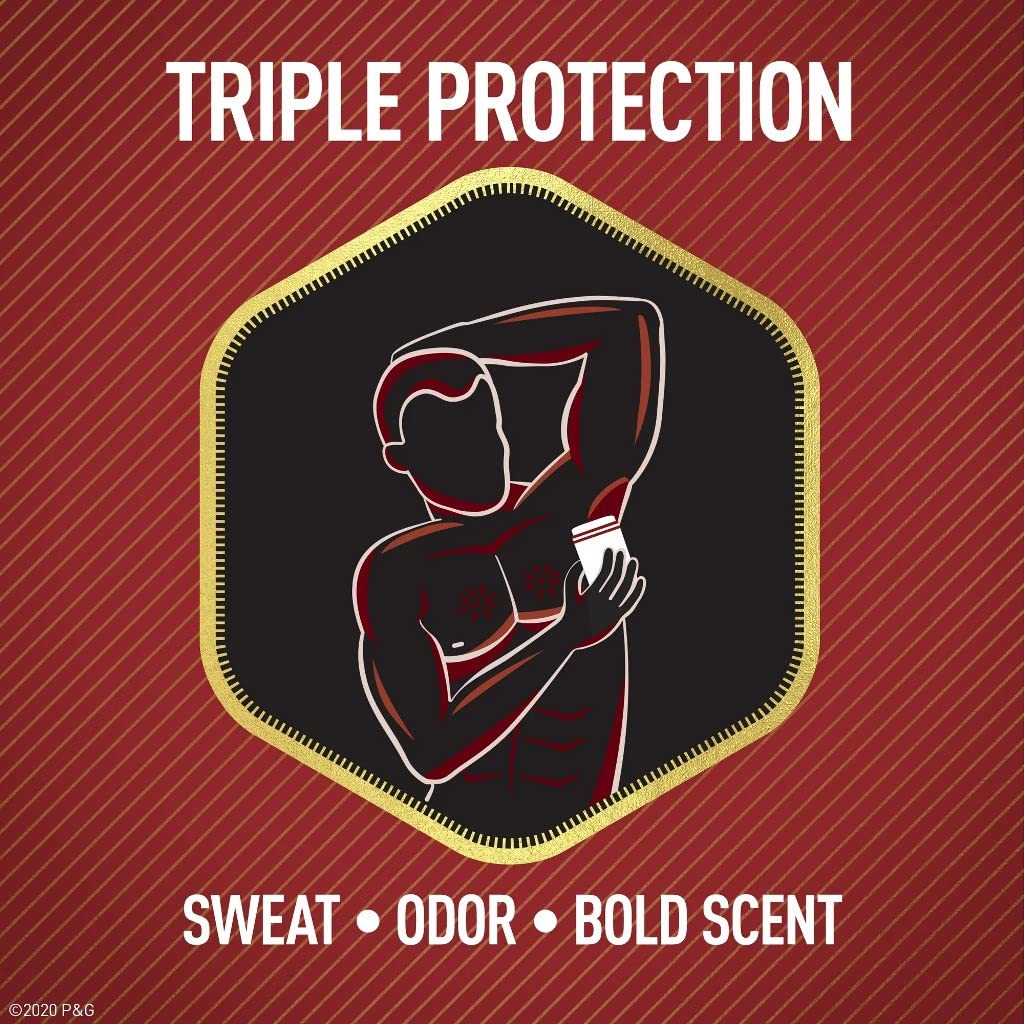 Old Spice Steel Titan scent notes graphic emphasizes clove, pepper and sandalwood.