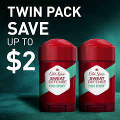 Old Spice Sweat Defense Soft Solid underarm use in real-life setting.