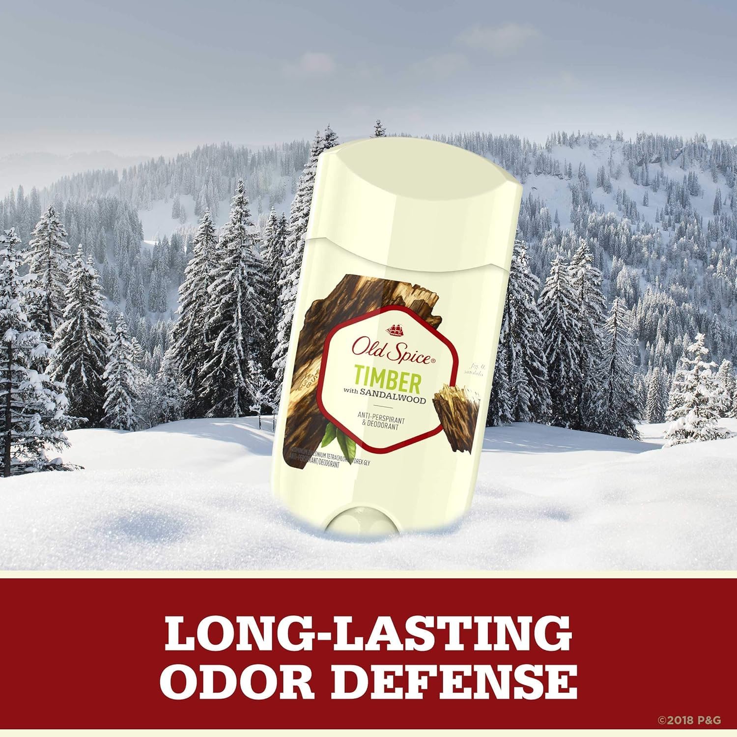 Old Spice Timber citrus note detail adds crisp freshness to the fragrance.