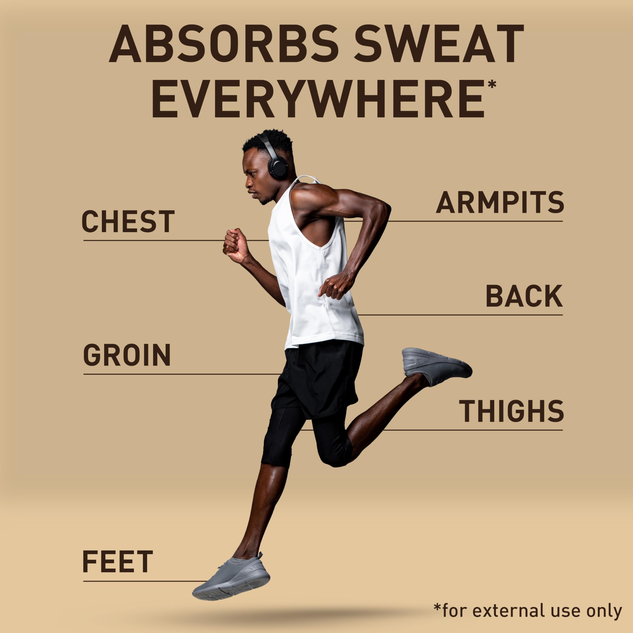 Groin area gentle glide with aluminum-free Old Spice Total Body Deodorant Stick.