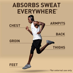 Groin area gentle glide with aluminum-free Old Spice Total Body Deodorant Stick.