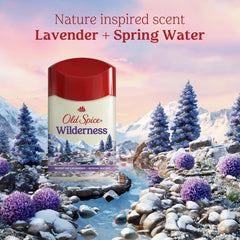 Old Spice Wilderness pack of two anti-perspirants for extended use