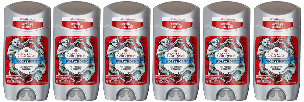 Old Spice Wolfthorn solid form enables easy, precise application.