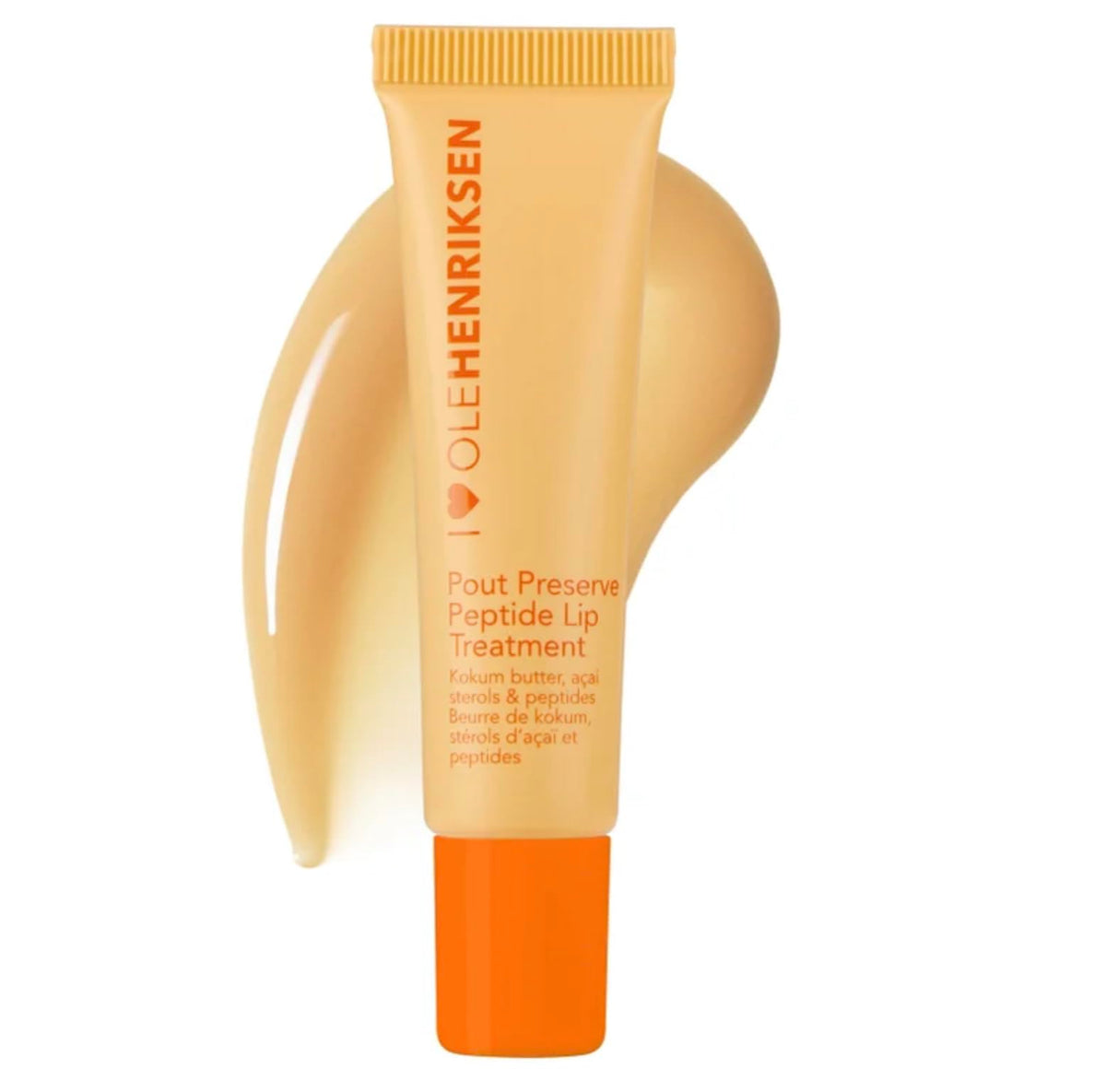 Ole Henriksen pout preserve lip treatment jar close up showing hydration