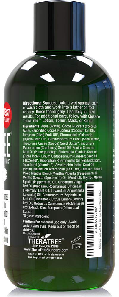 Oleavine TheraTree mint cooling scent for refreshed shower