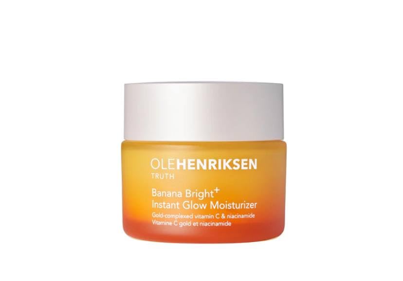 Ole Henriksen Banana Bright Instant Glow Moisturizer bottle for radiant, hydrated skin