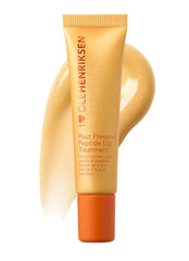 Ole Henriksen Pout Preserve Citrus Sunshine Glimmer tube close-up for hydrating lip care