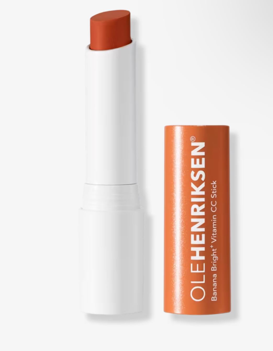 OLEHENRIKSEN Banana Bright+ Eye Stick Pumpkin color-corrects blue under-eye circles for a brighter look.