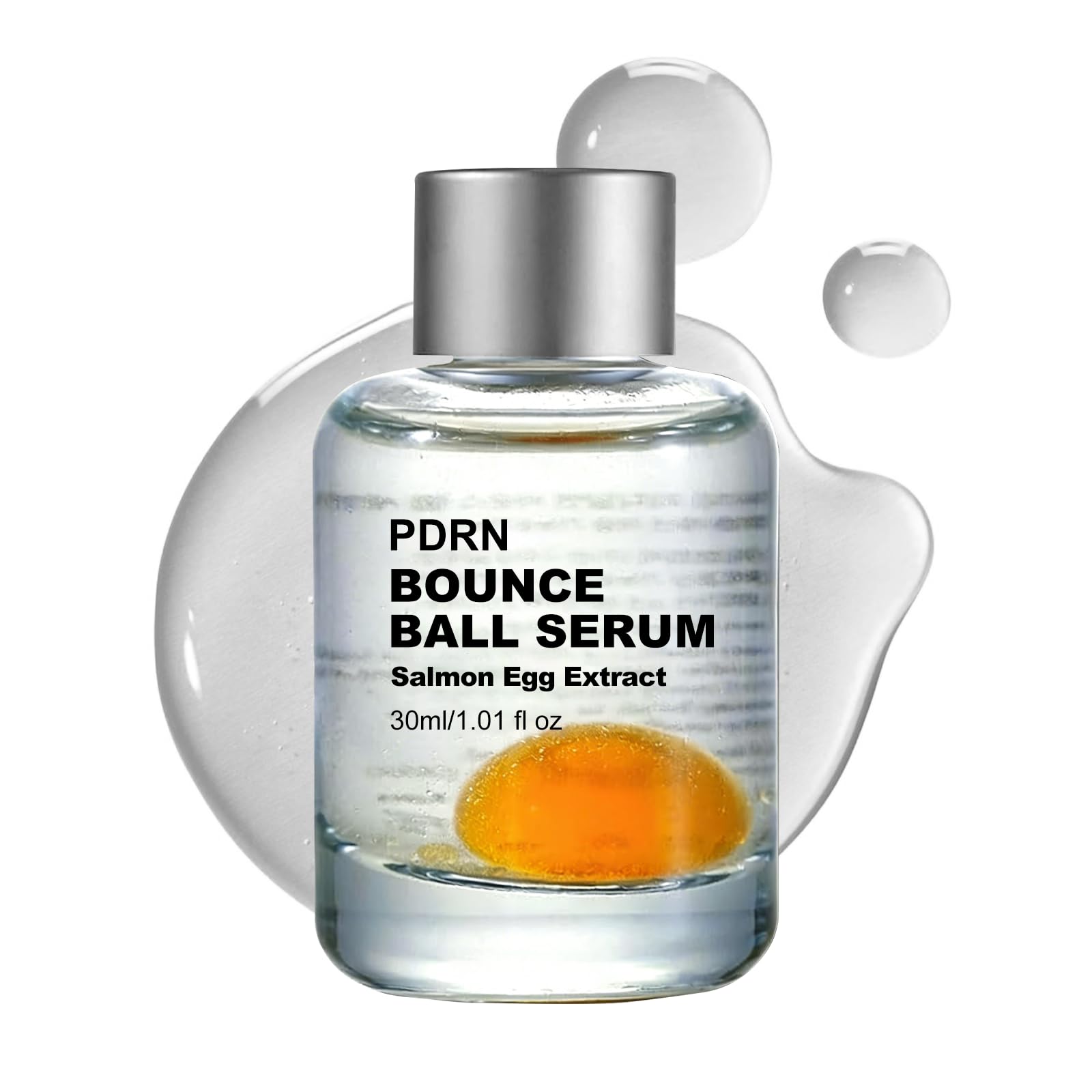 OLELON Salmon PDRN Bounce Ball Serum activation burst releasing silky essence.