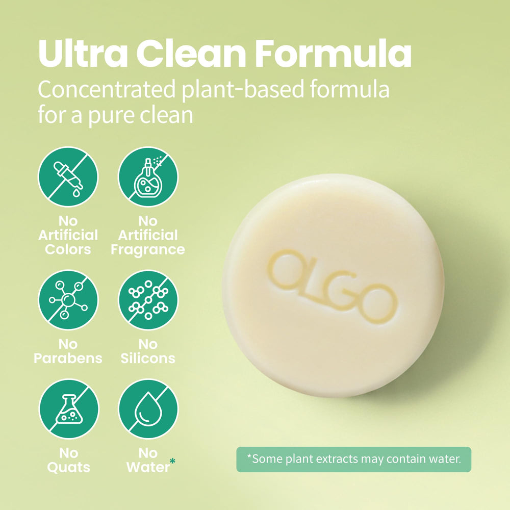 OLGO Botanic Conditioner Bar in travel kit, a sustainable compact solution.