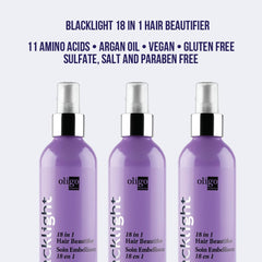 Oligo Professionnel Blacklight 18-in-1 anti-frizz spray for smoother hair