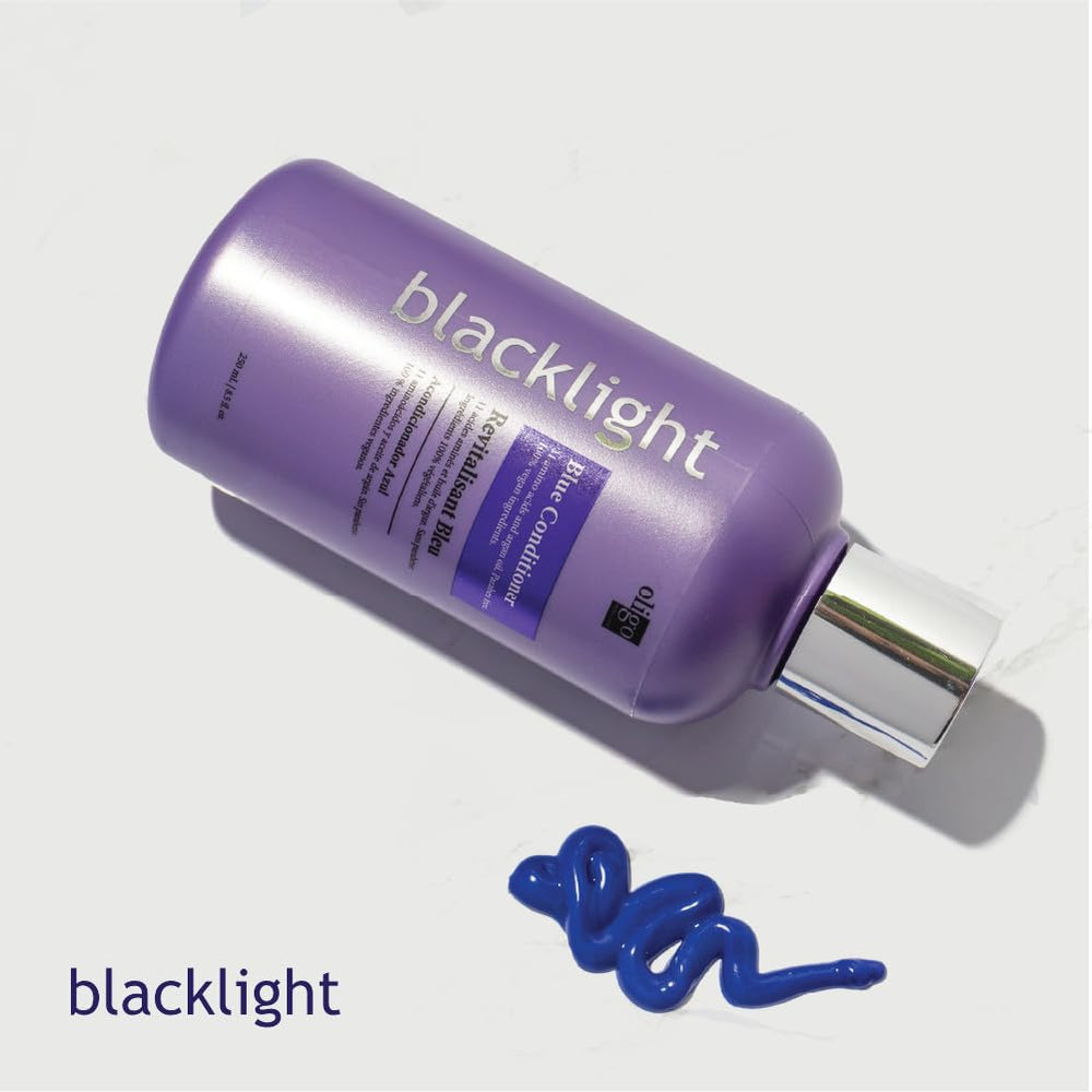 Oligo Professionnel Blacklight Blue Duo bundle front with vegan formula label.