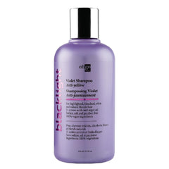Oligo Professionnel Blacklight Violet Shampoo bottle with violet glow for blond maintenance