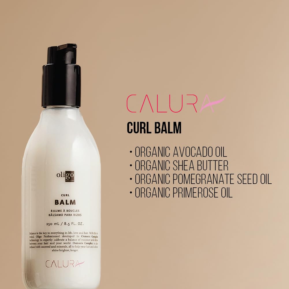Seaweed antioxidants in Calura Balm nourish curls while supporting balance