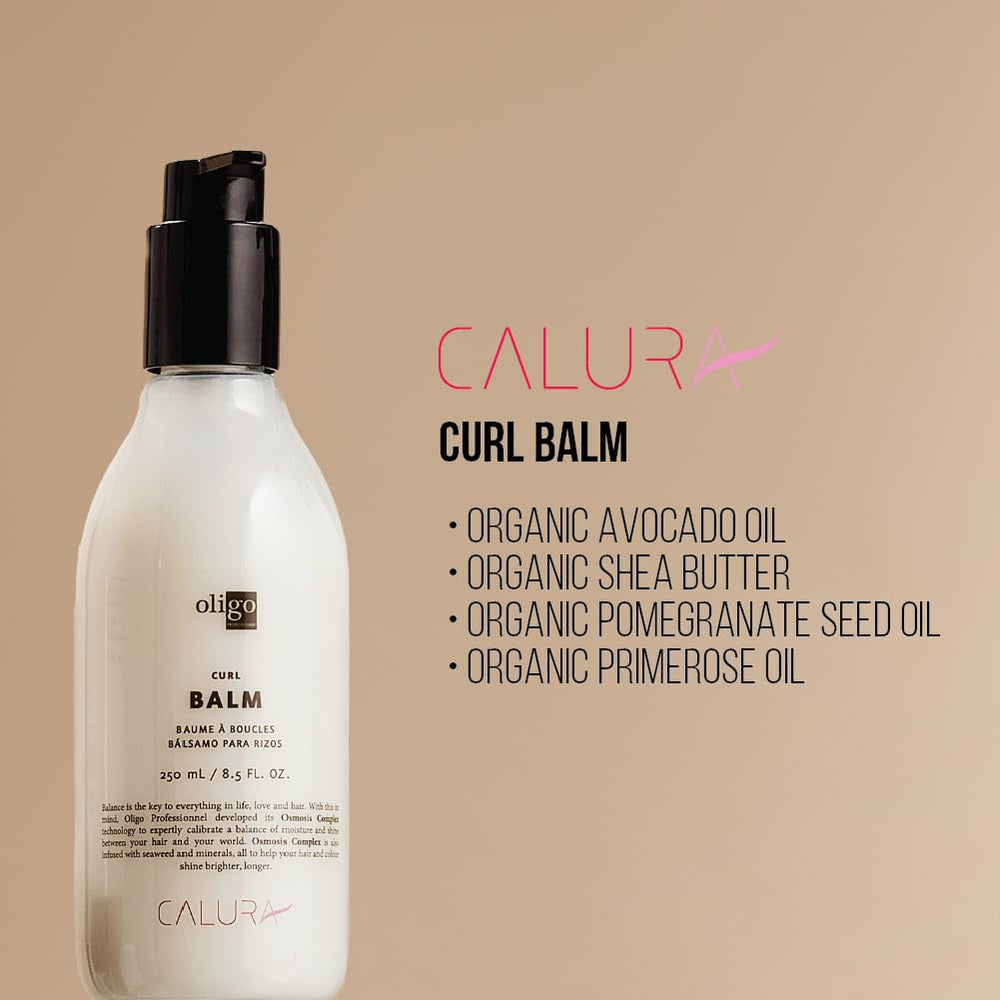 Seaweed antioxidants in Calura Balm nourish curls while supporting balance