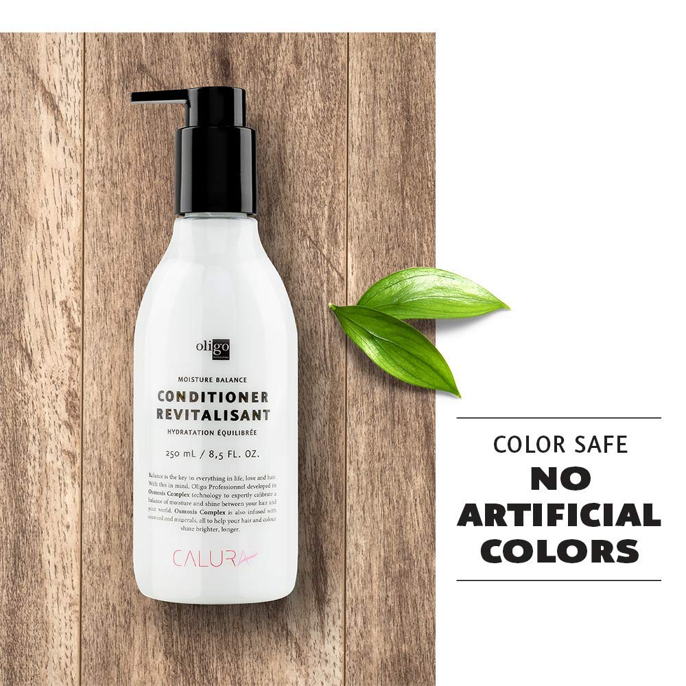 Oligo Calura mineral-infused vegan conditioner supports balanced hydration
