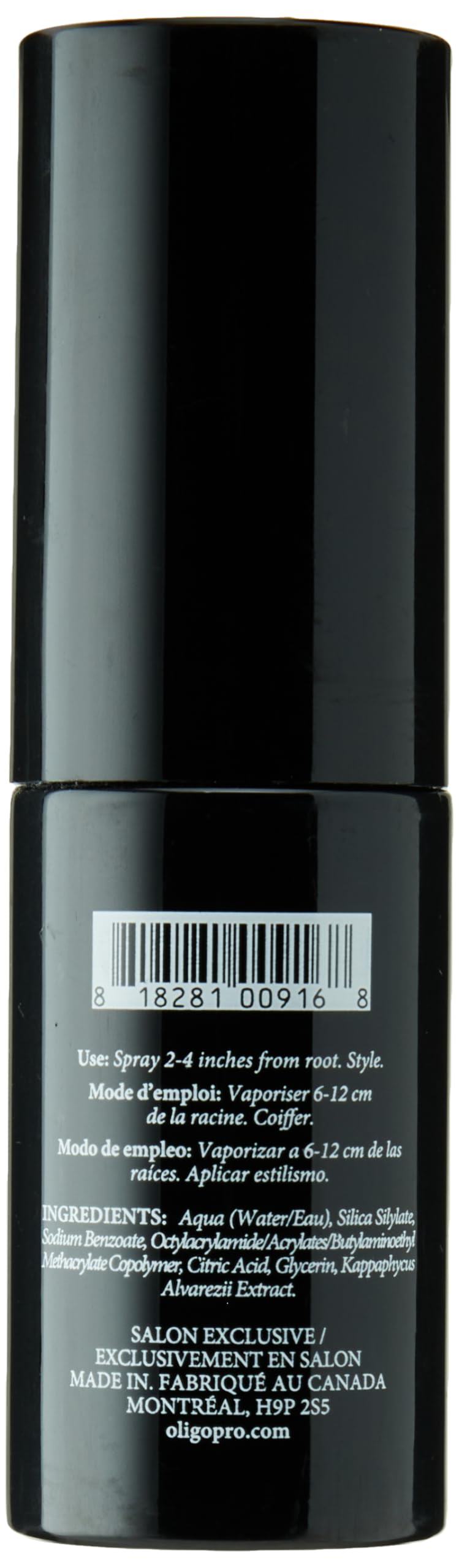 Calura Powder Pump Volume used on dry hair for quick volume.