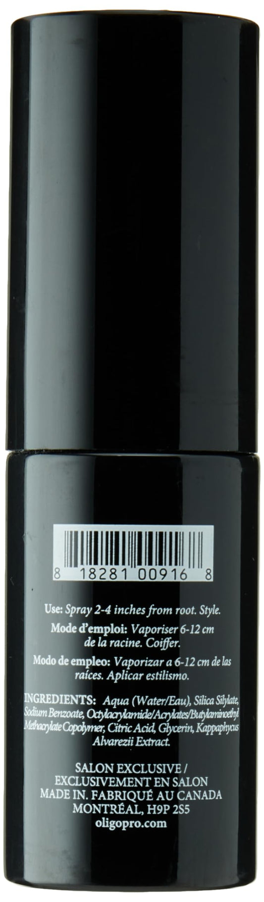 Calura Powder Pump Volume used on dry hair for quick volume.