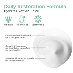 Aloe vera emphasis on OLIOLI Replenishing Body Lotion