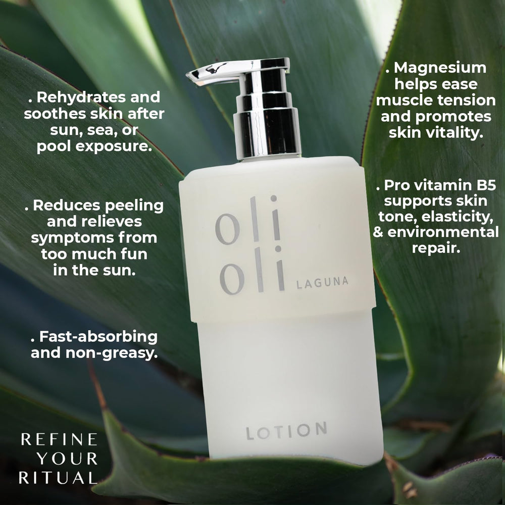 Close-up of lotion texture demonstrating fast-absorbing hydration